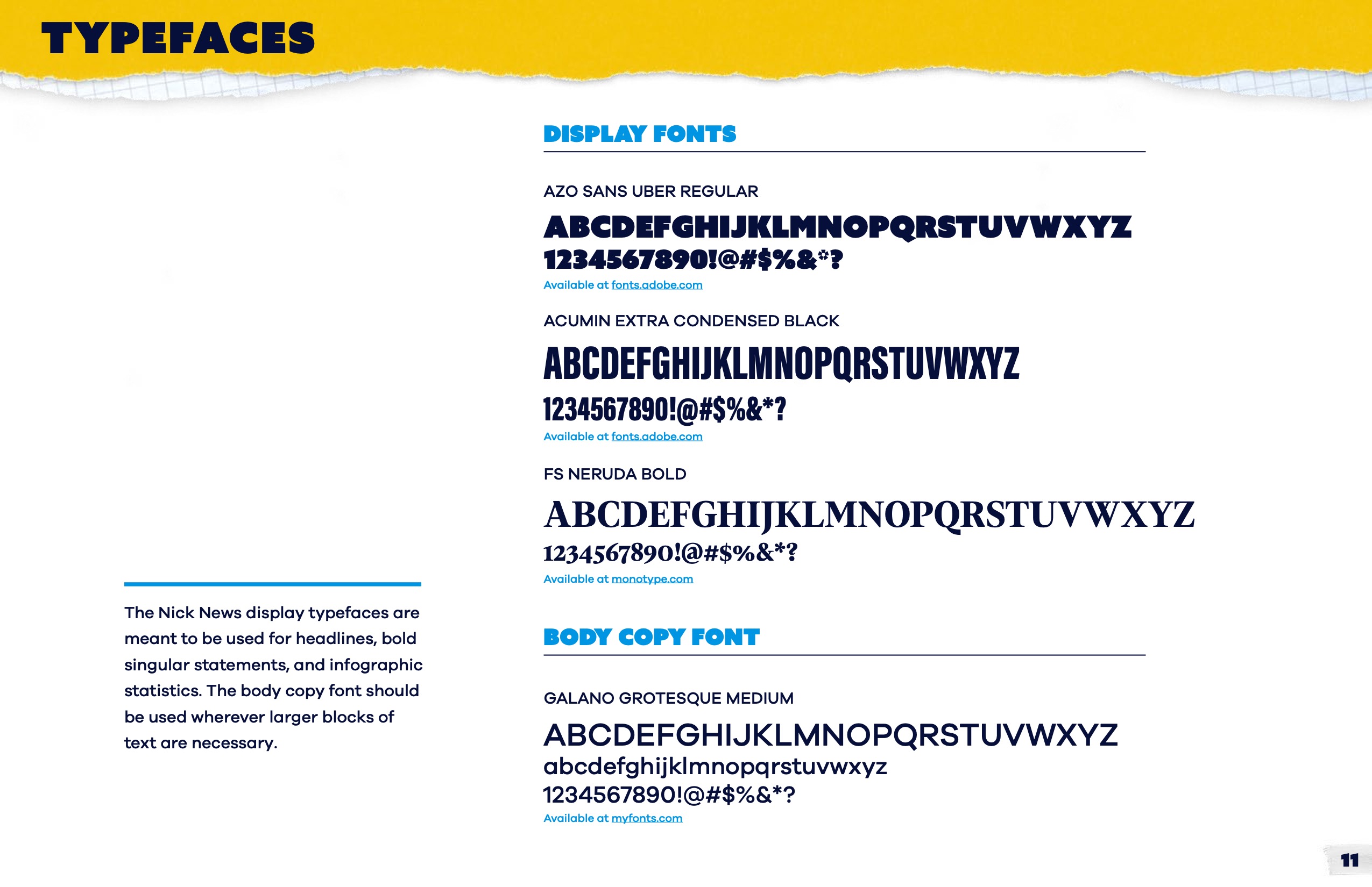 Nick News Style Guide