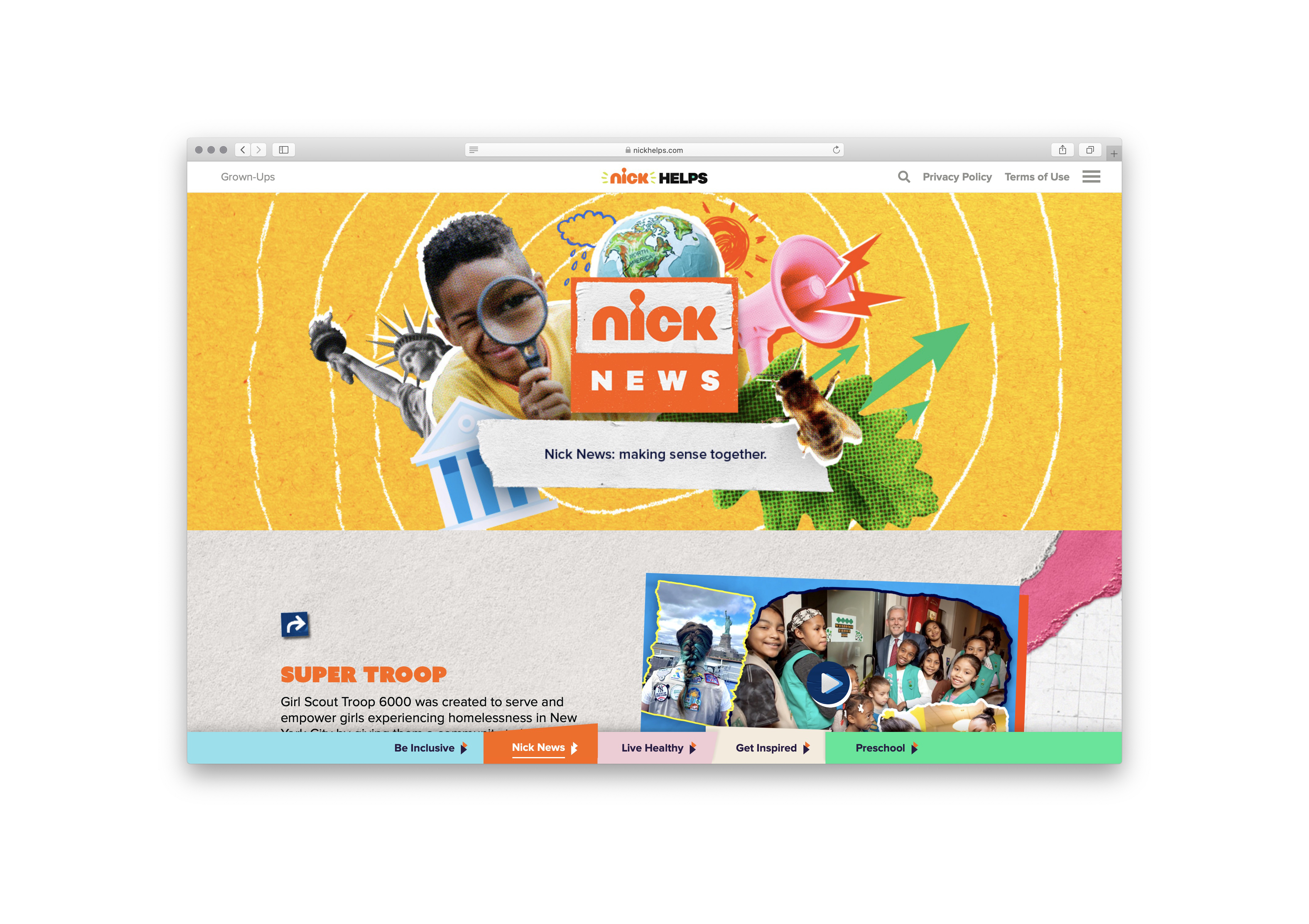 Nick News Application
