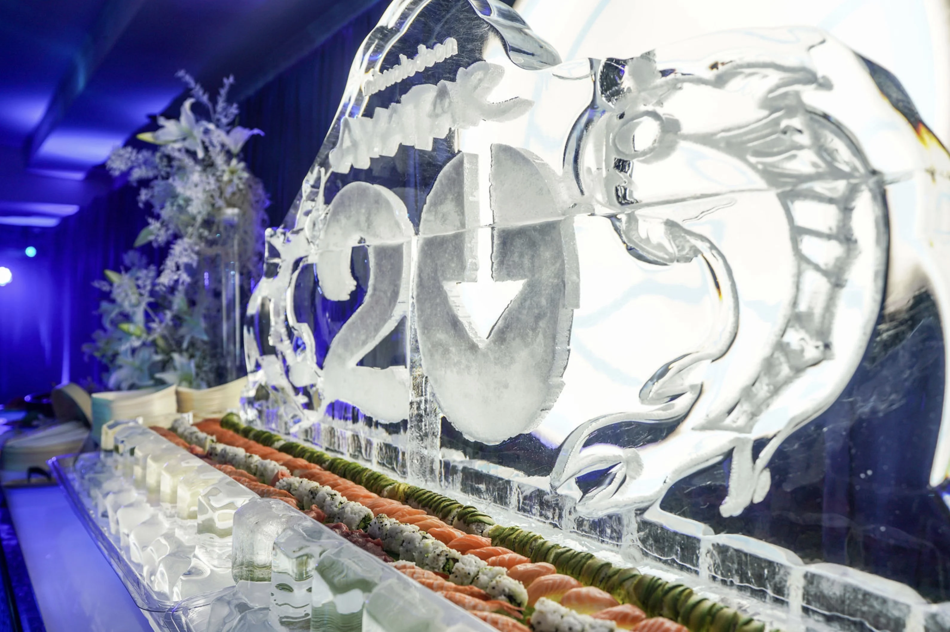 SDCC 2025 Avatar 20 ice sculpture
