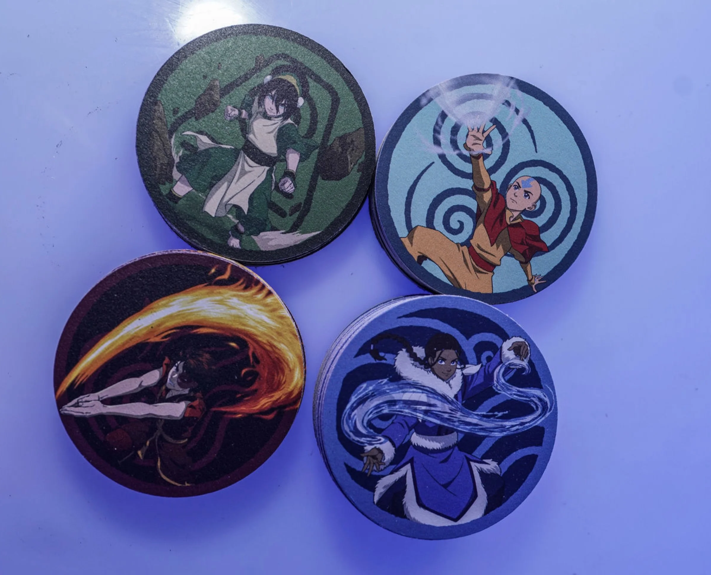 SDCC 2025 Avatar coasters